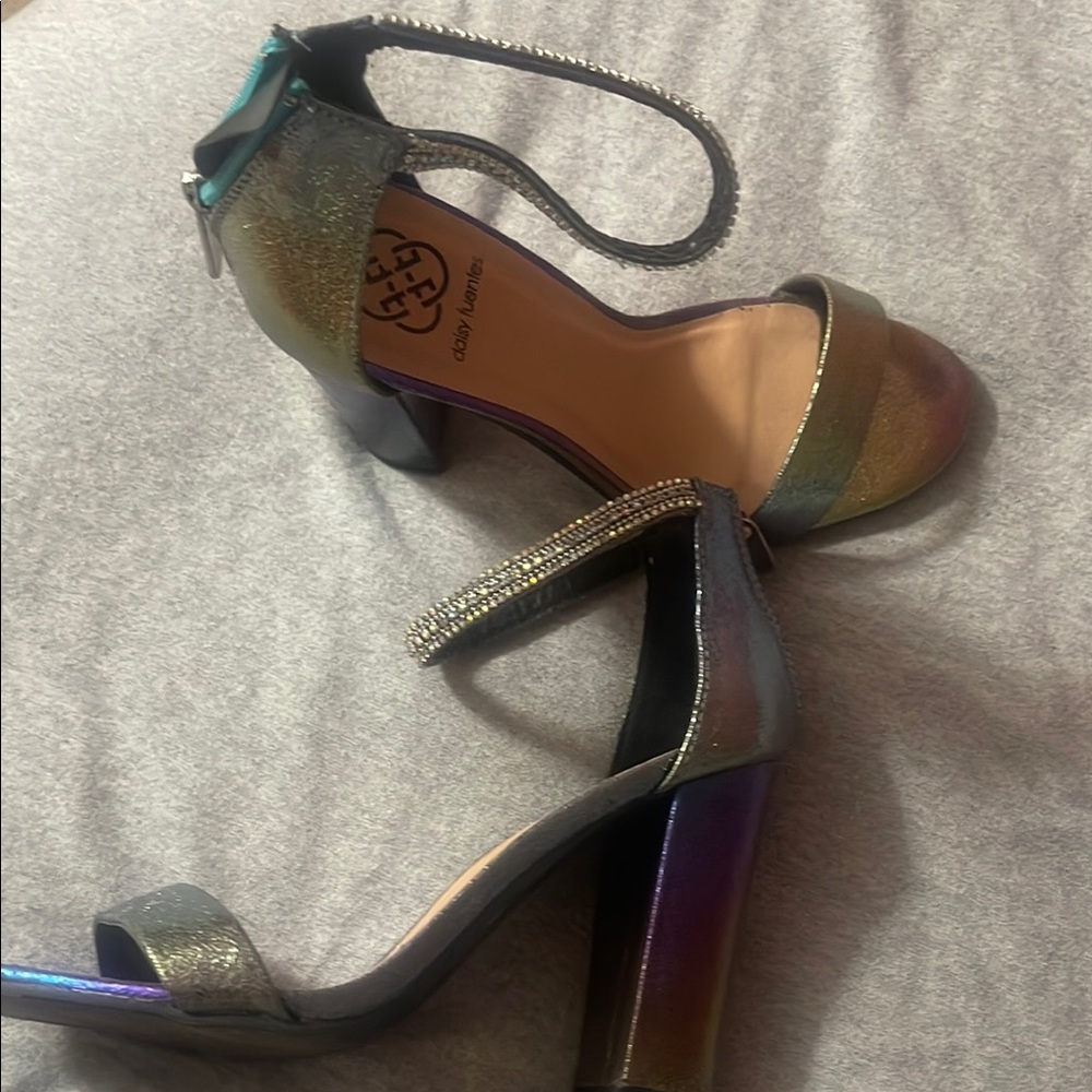 Colorful Strappy Heels